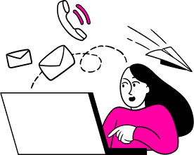 illustration of 3 people conversating